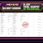 Bukti Jp MEME4D Slot Online 05 Juli 2025