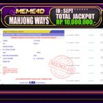 Bukti Jp MEME4D Slot Online 27 Juli 2025