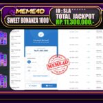 Bukti Jp MEME4D Slot Online 07 Juli 2025