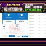 Bukti Jp MEME4D Slot Online 24 Juli 2025