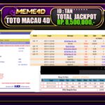 Bukti Jp MEME4D Togel Online 12 Juli 2025
