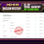 Bukti Jp MEME4D Slot Online 11 Juli 2025