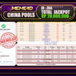 Bukti Jp MEME4D Togel Online 05 Juli 2025