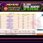 Bukti Jp MEME4D Togel Online 05 AGUSTUS 2025