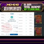 Bukti Jp MEME4D Slot Online 09 AGUSTUS 2025