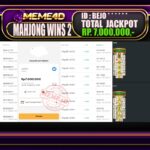 Bukti Jp MEME4D Slot Online 15 AGUSTUS 2025
