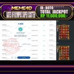 Bukti Jp MEME4D Slot Online 08 AGUSTUS 2025