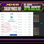 Bukti Jp MEME4D Slot Online 14 AGUSTUS 2025