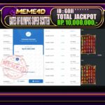 Bukti Jp MEME4D Slot Online 12 AGUSTUS 2025