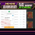 Bukti Jp MEME4D Slot Online 29 Agustus 2025
