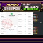 Bukti Jp MEME4D Slot Online 08 AGUSTUS 2025