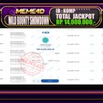 Bukti Jp MEME4D Slot Online 02 AGUSTUS 2025