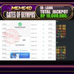 Bukti Jp MEME4D Slot Online 08 AGUSTUS 2025