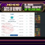 Bukti Jp MEME4D Slot Online 28 Agustus 2025