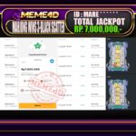 Bukti Jp MEME4D Slot Online 27 Agustus 2025