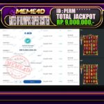 Bukti Jp MEME4D Slot Online 22 Agustus 2025