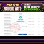 Bukti Jp MEME4D Slot Online 15 AGUSTUS 2025