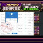 Bukti Jp MEME4D Slot Online 14 AGUSTUS 2025