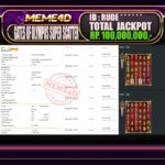 Bukti Jp MEME4D Slot Online 05 AGUSTUS 2025