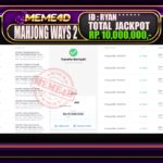 Bukti Jp MEME4D Slot Online 18 AGUSTUS 2025
