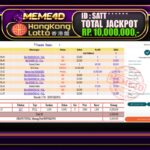 Bukti Jp MEME4D Togel Online 19 AGUSTUS 2025