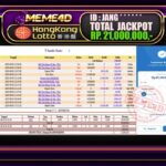 Bukti Jp MEME4D Togel Online 04 AGUSTUS 2025