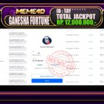 Bukti Jp MEME4D Slot Online 14 AGUSTUS 2025