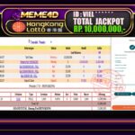Bukti Jp MEME4D Togel Online 08 AGUSTUS 2025