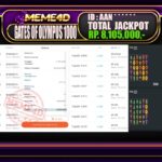 Bukti Jp MEME4D Slot Online 12 September 2025