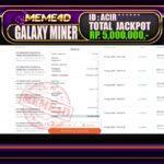 Bukti Jp MEME4D Slot Online 14 September 2025