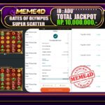 Bukti Jp MEME4D Slot Online 17 September 2025