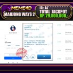 Bukti Jp MEME4D Slot Online 19 September 2025