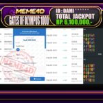 Bukti Jp MEME4D Slot Online 28 September 2025