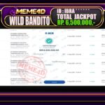 Bukti Jp MEME4D Slot Online 14 September 2025