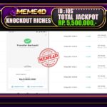 Bukti Jp MEME4D Slot Online 18 September 2025