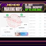 Bukti Jp MEME4D Slot Online 13 September 2025