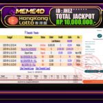 Bukti Jp MEME4D Togel Online 12 September 2025