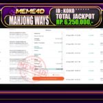 Bukti Jp MEME4D Slot Online 23 September 2025