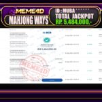 Bukti Jp MEME4D Slot Online 02 September 2025