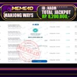 Bukti Jp MEME4D Slot Online 04 September 2025