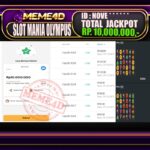 Bukti Jp MEME4D Slot Online 13 September 2025