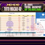 Bukti Jp MEME4D Togel Online 24 September 2025