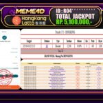 Bukti Jp MEME4D Togel Online 17 September 2025