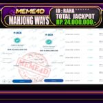 Bukti Jp MEME4D Slot Online 21 September 2025