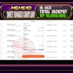 Bukti Jp MEME4D Slot Online 28 September 2025