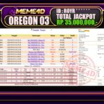 Bukti Jp MEME4D Togel Online 20 September 2025