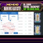 Bukti Jp MEME4D Slot Online 23 September 2025