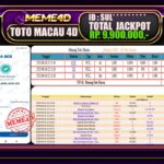 Bukti Jp MEME4D Togel Online 17 September 2025