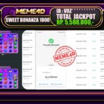 Bukti Jp MEME4D Slot Online 19 September 2025