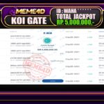 Bukti Jp MEME4D Slot Online 03 September 2025